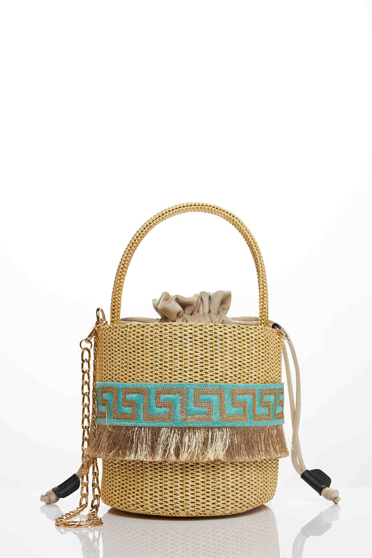 Sorena Maiandros bucket bag