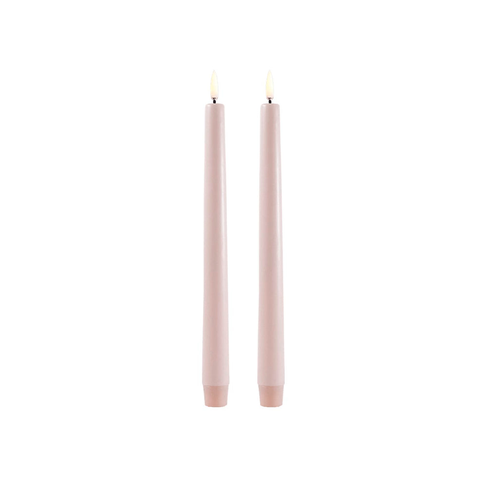 Uyuni Led-kynttilät beige, 2,3 x 25,5 cm