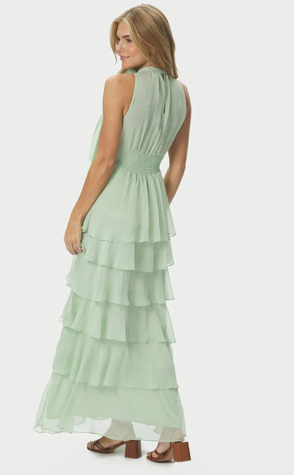 Neo Noir Marli mekko, vaaleanvihreä