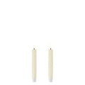 LED-kruunukynttilä ivory, 2,3 x 15 cm