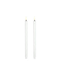 LED-kruunukynttilä mini, valkoinen 1,3 x 25
