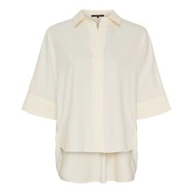 BTF lyhythihainen kauluspaita, cream