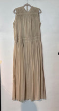 Greek-Hihaton maxi-mekko,beige