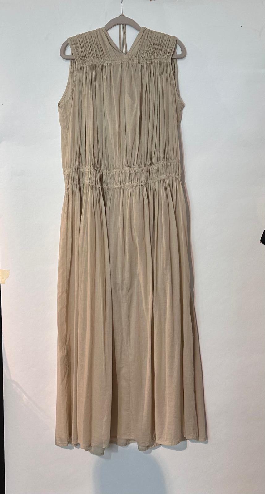 Greek-Hihaton maxi-mekko,beige