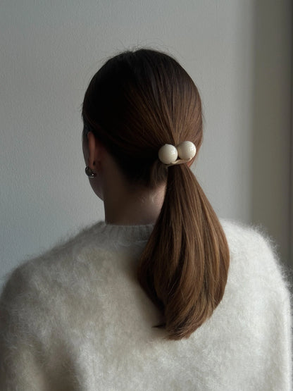 Pico hiuspompulat, luonnonvaalea