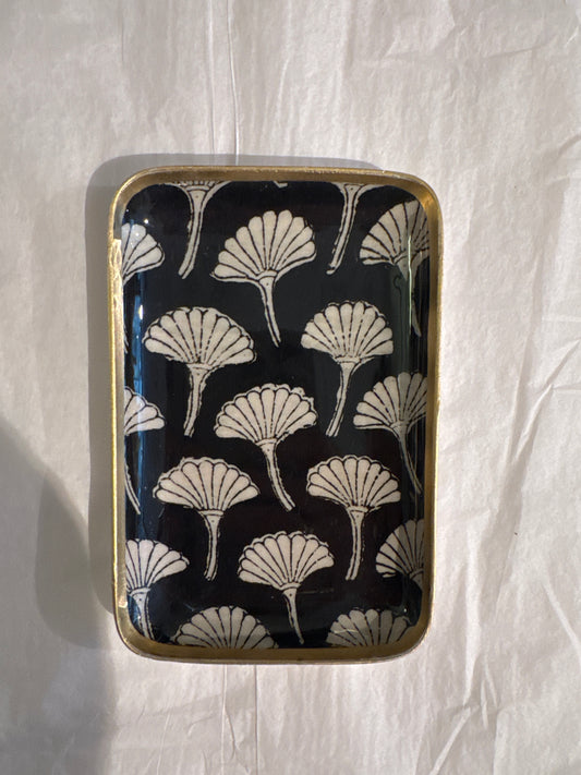 Tarjotin mini viuhka 15 x 10 cm