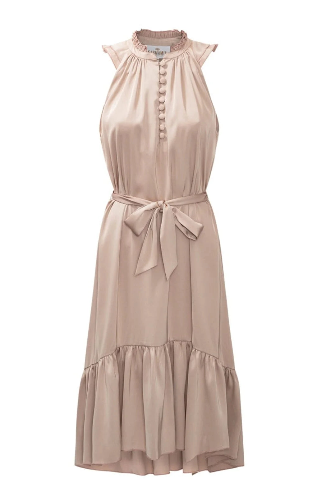 KARMAMIA Anna Dress – Hammered Blush