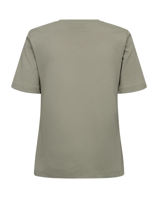 CPH MUSE slim fit  t-paita, vihreä