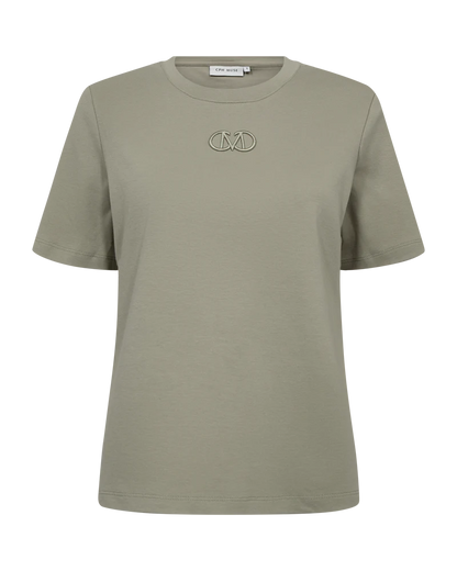 CPH MUSE slim fit  t-paita, vihreä