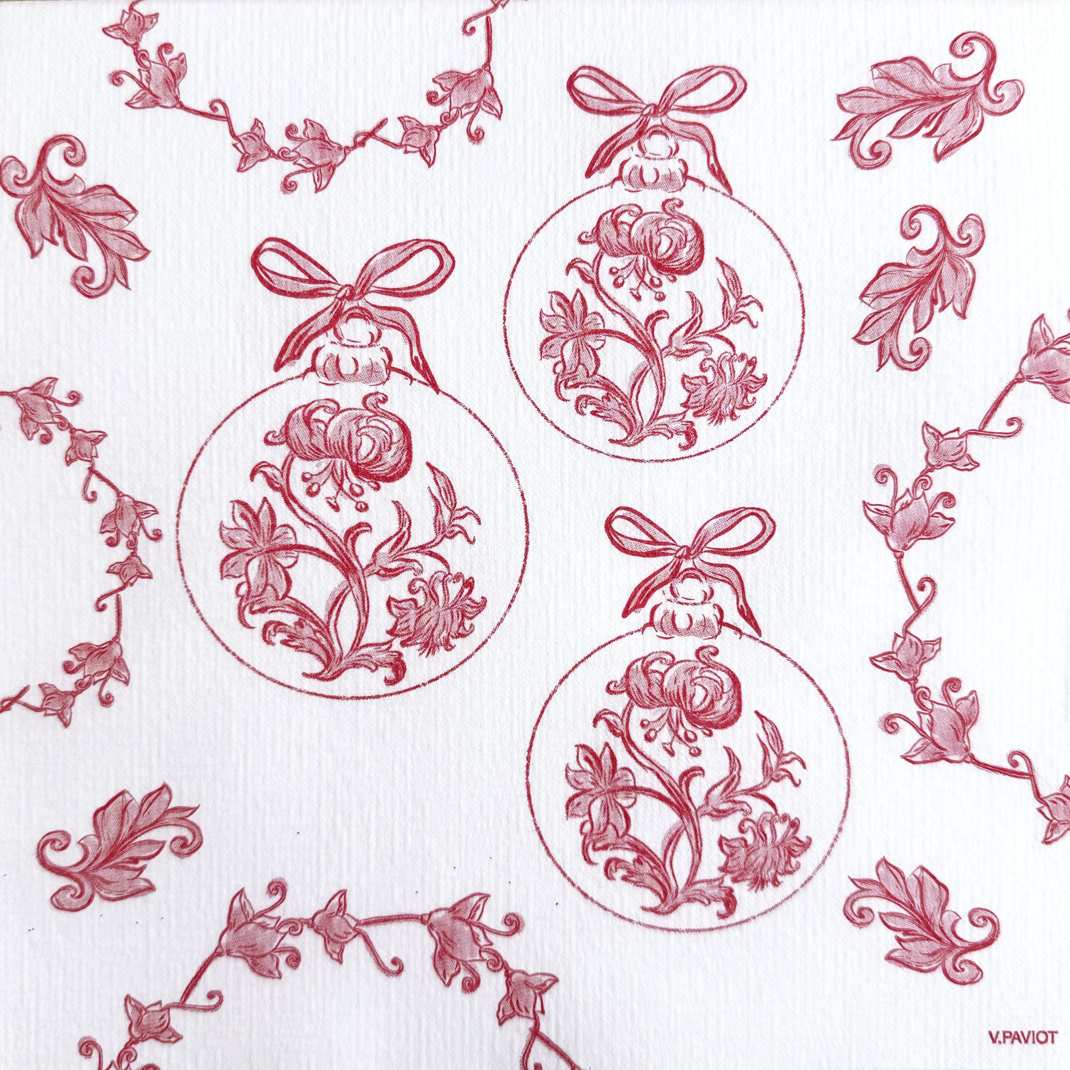 Paperiservetti - BOULE BAROQUE