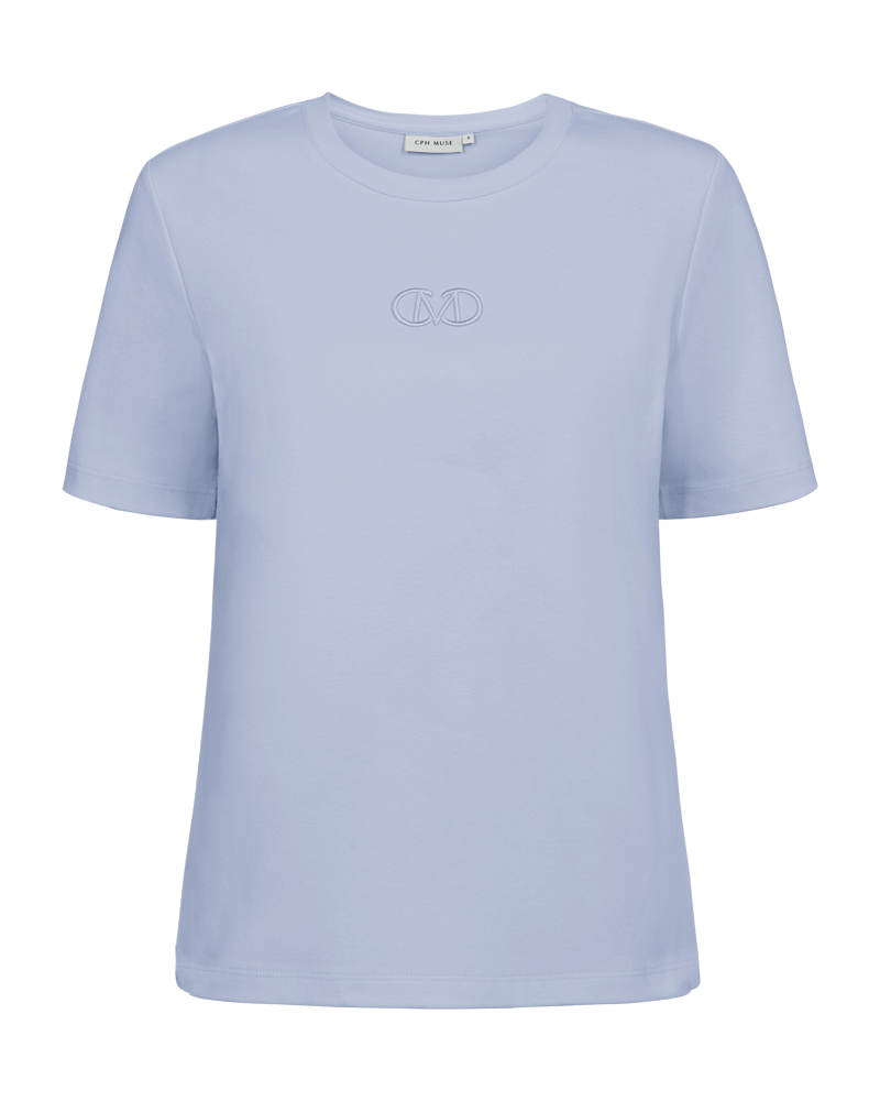 CPH MUSE slim fit  t-paita, vaaleansininen