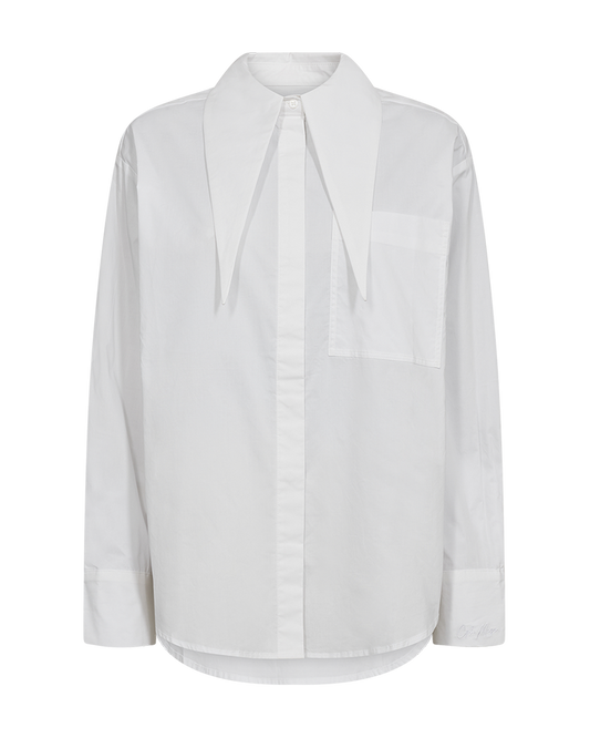 CPH MUSE kauluspaita, valkoinen