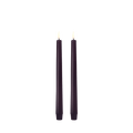 LED-kruunukynttilä luumu, 2,3 x 25 cm, 2 kpl