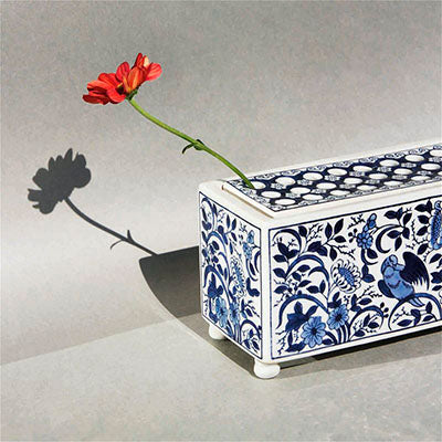 Kukkamaljakko Faience